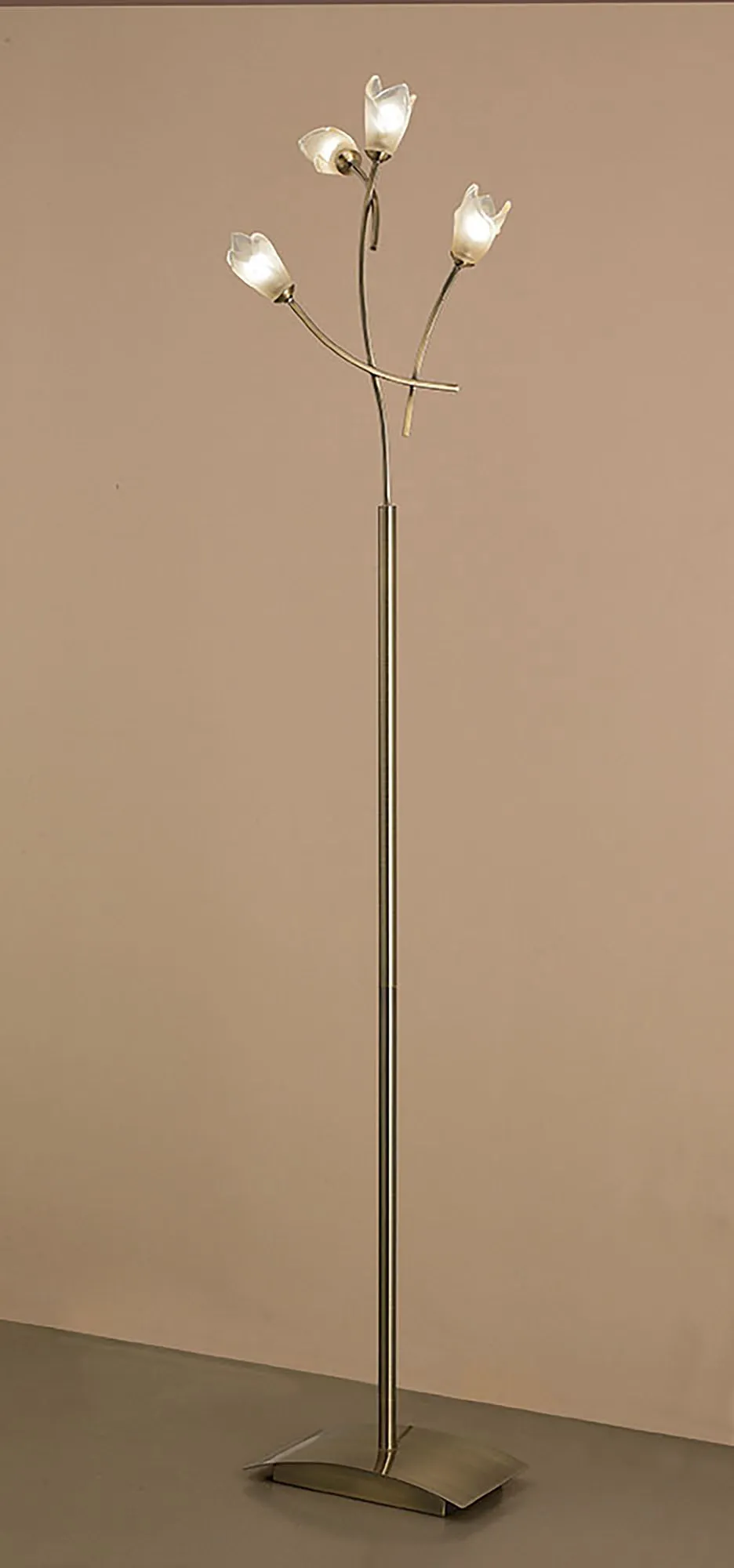 Pietra Antique Brass Floor Lamps Mantra Multi Head Floor Lamps Pietra Antique Brass Floor Lamps Mantra Multi Head Floor Lamps